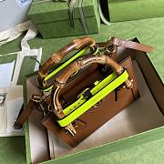 Gucci Diana mini 20 tote brown bag 9884 - 6