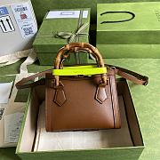 Gucci Diana mini 20 tote brown bag 9884 - 2