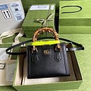 Gucci Diana mini 20 tote black bag - 1