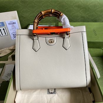 Gucci Diana medium 35 tote bag white 9885