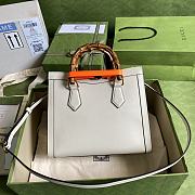 Gucci Diana small 27 tote white bag 9886 - 4