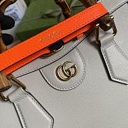Gucci Diana small 27 tote white bag 9886 - 3