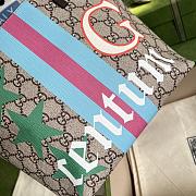 Gucci shopping bag 21 with geometric print  - 2