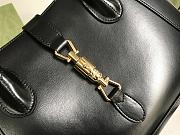 Gucci Jackie 1961 handle bag 30 black leather - 2
