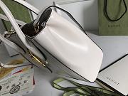 Gucci Jackie 1961 handle bag 30 white leather - 6