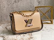 Louis Vuitton Twist MM 23 Handbag Beige Epi Leather 9904 - 6