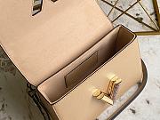 Louis Vuitton Twist MM 23 Handbag Beige Epi Leather 9904 - 2