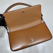 Prada Femme Bag 26 Brown Brushed Leather 1BD323 - 4