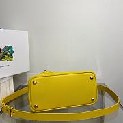 Prada Double Mini Bag Yellow Saffiano 1BG443 - 3