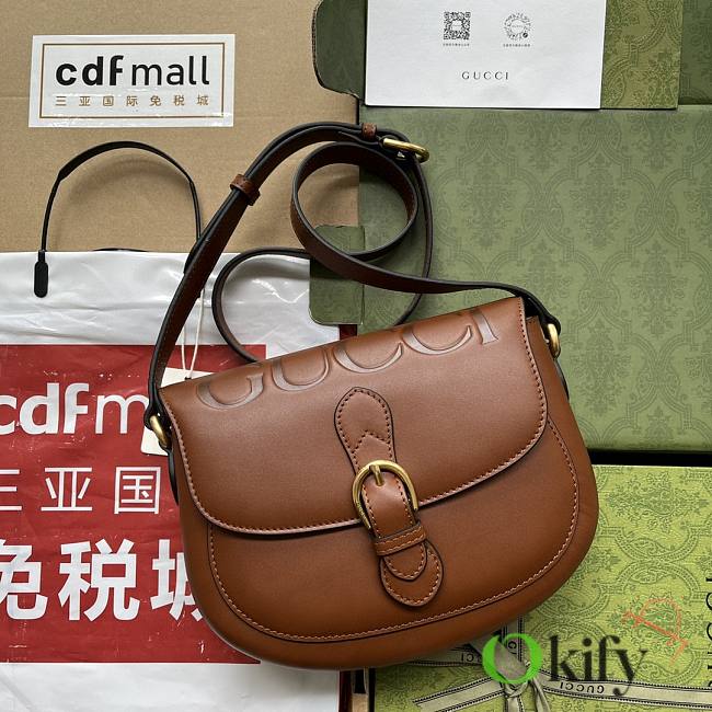 Gucci Brown Leather Bag 675923 - 1