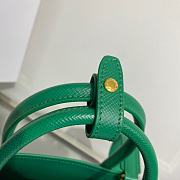 Prada Double Mini Bag Green Saffiano 1BG443 - 6