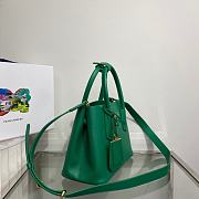 Prada Double Mini Bag Green Saffiano 1BG443 - 2