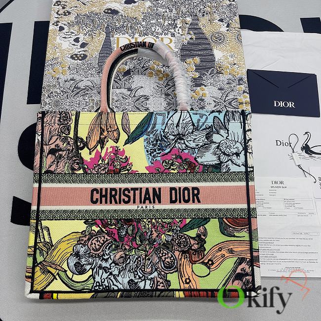 Dior Book Tote Large 41.5 Multicolor 9934 - 1