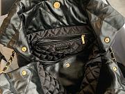 CC 22 Large Handbag Black Shiny Calfskin  - 4