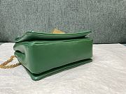 Valentino One Stud Nappa Bag With Chain 19 Green - 2