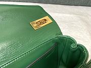 Valentino One Stud Nappa Bag With Chain 19 Green - 3