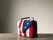 YSL Envelop 24 USA Flag Bag - 2