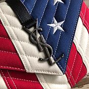 YSL Envelop 24 USA Flag Bag - 5