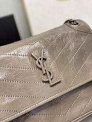YSL Niki Medium 28 Chain Bag Crinked Vintage Leather 9973 - 6