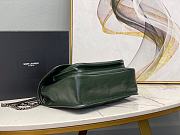YSL Niki Medium 28 Chain Bag Crinked Vintage Leather Green 9980 - 6