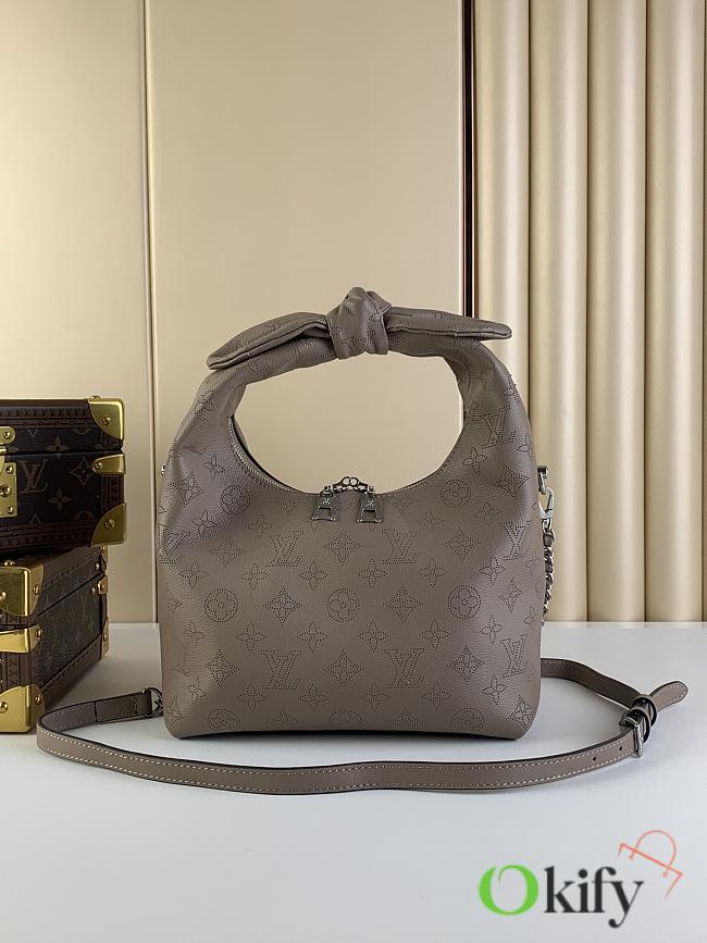 LV Why Knot Bag PM 34 Galet Perforated Mahina - 1