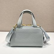 Prada Handbag 25 Gray Blue 10024 - 5