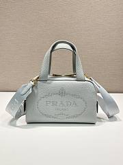 Prada Handbag 25 Gray Blue 10024 - 6