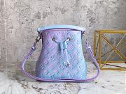 Louis Vuitton NeoNoe BB Lilas Purple Monogram Empreinte - 1