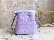 Louis Vuitton NeoNoe BB Lilas Purple Monogram Empreinte - 5