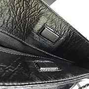 YSL Niki Shopper 33 Crinked Vintage Leather Black  - 5