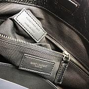 YSL Niki Shopper 33 Crinked Vintage Leather Black  - 6