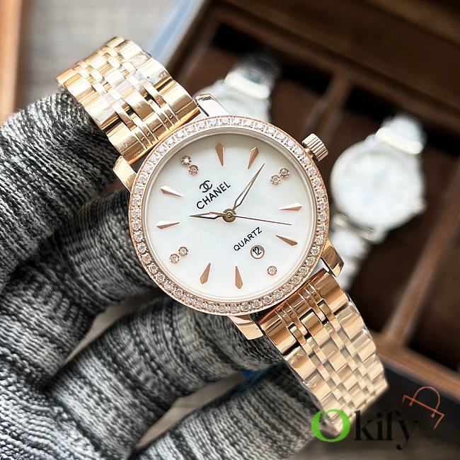 Chanel women's quartz watch 30mm 10070 - 1