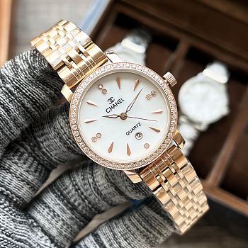 Chanel women's quartz watch 30mm 10070
