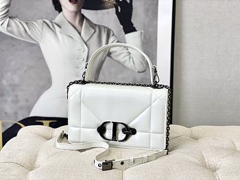 Dior 30 Montaigne White Bag
