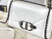 Dior 30 Montaigne White Bag - 4