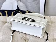 Dior 30 Montaigne White Bag - 5
