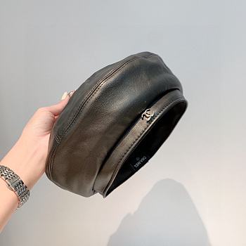 Chanel Leather Hat 10101