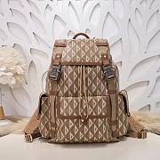 Dior Hit The Road Brown Backpack CD Diamond - 1