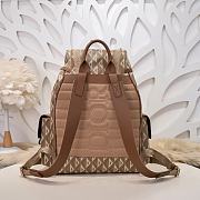 Dior Hit The Road Brown Backpack CD Diamond - 6