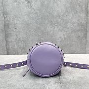 Balenciaga Small Bucket 20 Purple Bag - 2