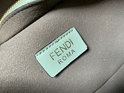 Fendi O'Lock Swing 32 Mint Green Leather Pouch - 6