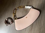 Fendi O'Lock Swing 32 Pale Pink Leather Pouch - 6
