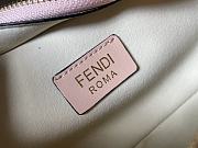 Fendi O'Lock Swing 32 Pale Pink Leather Pouch - 4