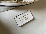 Fendi O'Lock Swing 32 Camellia Leather Pouch - 3