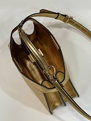 Fendi Peekaboo ISeeU Small 27 Gold Leather 1938 - 4
