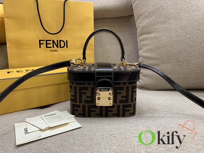 bagsAll Fendi Cosmetic Purse FF Logo - 1