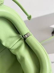 Botega Veneta Mini Pouch 22 Green Leather 10167 - 5