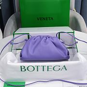 Botega Veneta Mini Pouch 22 Purple Leather 10169 - 1