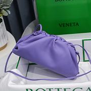 Botega Veneta Mini Pouch 22 Purple Leather 10169 - 4