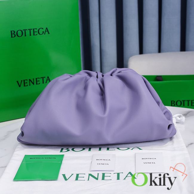 Botega Veneta Pouch 40 Purple Leather 10170 - 1